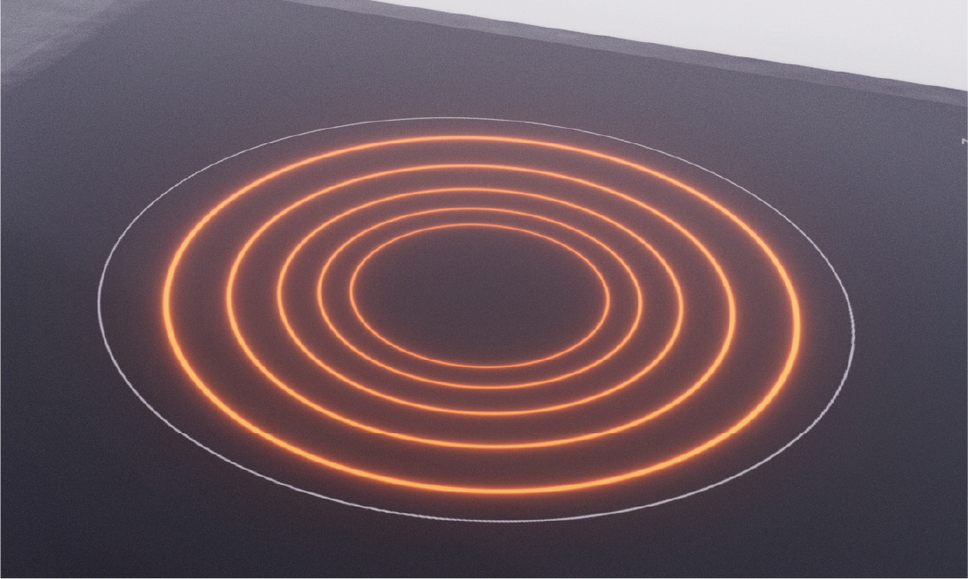 ฮีตเตอร์กำลังสูง 2 หัวที่ให้ความร้อนสูงสุดถึง 3kW และปรับระดับกำลังความร้อนได้ 8 ระดับ